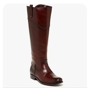 FRYE Melissa Tab Leather Equestrian Riding Boots Size 7